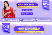 Shopsy Har Din Mela + Wow Winter Sale: Upto 80% off + Extra 10% off