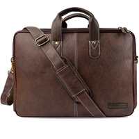 Amazon Basics Synthetic Leather Office Laptop Bag at Just Rs.1027