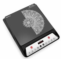 Lifelong 1800 Watt Induction Stove With Surge Protection, Electric Induction, 7 Preset Indian Menu Options, Auto Shut Off&Temperature Control with Voltage Protection, 1 Year Manufacturer's Warranty