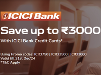Air India-Up to Rs.3000 Off on ICICI Bank Credit Cards