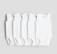 H&M : 5-pack Baby Cotton Bodysuits (3-4 years)