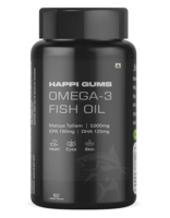HAPPIGUMS Omega 3 Fish Oil 1000 Mg