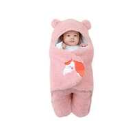 Bumtum 3-in-1 Hooded Baby Soft Blanket Wrapper