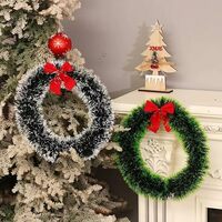 FLAT 70% OFF - CraftVatika : Christmas Wreath for Front Door Wall Hanging (Set of 2)