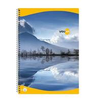 Instamart- Navneet Youva Spiral Book A4 Size Unruled 300 Pages Assorted(Location Specfic)