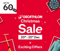 Decathlon Christmas Sale: Upto 60% Off 