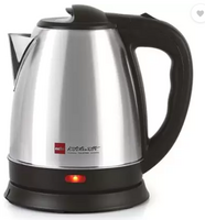 cello Quick Boil Electric Kettle  (1.5 L, Silver and Black)