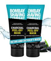 Bombay Shaving Company Activated Peel Off Mask with 5X Detoxifying Power, fights pollution and De-Tans skin, 2 x 100 g (Value Pack of 2)
