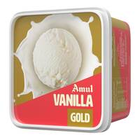 Fresh- Amul Ice Cream Tub Gold Vanilla, 1 L and More
