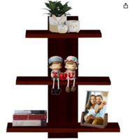 Wooden Wall Shelves for Living Room