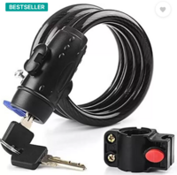 (Lowest) ADONYX Lock Cable - Cycle Lock