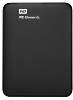 WD Elements 1 TB Wired External Hard Disk Drive (HDD)  (Black)
