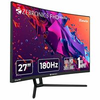 ZEBRONICS New Launch N27B 27 inch 1500R Curved Gaming Monitor