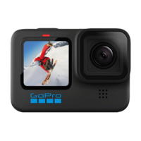 Lowest - GoPro Hero10 5.3K and 23MP 60 FPS Waterproof Action Camera with Touch Screen (Black)