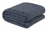 BSB HOME® 300 GSM Special for Heavy Winter Plain Light Weight and Warm Woollen Blanket for Single Bed 
