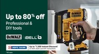 Amazon - Upto 80% Off on Professional & DIY tools + Upto 1500 off using HDFC bank cards