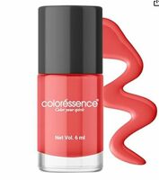 Coloressence Cute Coats Long Lasting Nail Paint | Chip Resistant | Quick Dry | One Swipe Application | Toxin Free|True Red-6ml