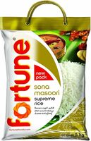 (Fresh, Selected Locations) FORTUNE Sona Masoori Rice, 5 kg & More