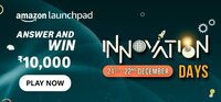 Innovation Days Quiz Answer & Win Rs 10,000