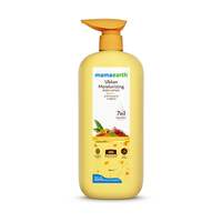 Mamaearth Ubtan Moisturizing Body Lotion with Turmeric & Saffron for Glowing Skin 400 ml | 48H Moisturization | Nourishes Dry Skin | 7in1 Total Care | 100% Natural Butter | Non-Greasy Smooth Skin

