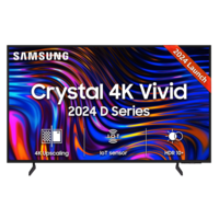 SAMSUNG : Crystal 4K Vivid 108 cm (43 inch) Tizen TV 