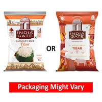 India Gate - Tibar Basmati Rice | Superior Quality 5 Kg 