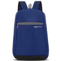 amazon basics 15L Compact Denim Blue Backpack | Li