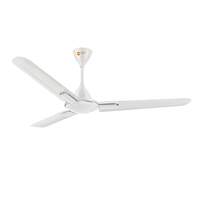 Orient Electric Laurel Ceiling Fan for Home | High Speed | Designer | Rust Proof Blades | Smooth Motor Operation (White Chrome, Pack of 1)