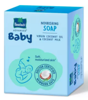 Parachute Advansed Baby Nourishing Soap for new born Virgin Coconut Oil &Coconut Milk for soft skin  (3 x 75 g)