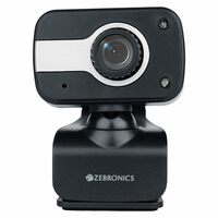 Zebronics Zeb-Crystal Clear Web Camera with 3P Lens,Built-in Microphone