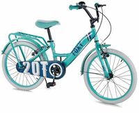 Lifelong Foxy 20T Cycle (Blue) I Ideal for: Kids (5-8 Years) I Frame Size: 12" | Ideal Height : 3 ft 10 inch+ I Unisex Cycle| 95% Assembled (Easy self-Assembly)