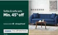 Amazon - Min 45% Off Sofas & Sofa Sets + Bank Offers