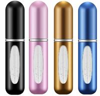 BeautyChen (4 Pack) 5ml : Portable Mini Refillable Perfume 