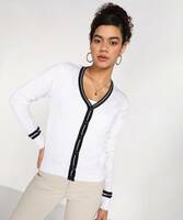 NUMERO UNO - Women Solid V Neck Sweater with Upto 81% Off