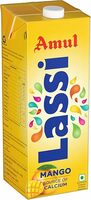 Amul Mango Lassi, 1L Tetra Pack  [Fresh, Specific]
