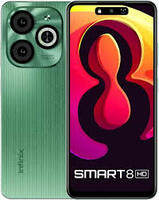 Infinix Smart 8 HD, 3GB RAM, 64GB ROM, Crystal Green, Smartphone