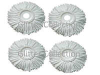 Winberg REFILL02 White Mop Refill (Pack of 4)