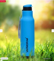 VARMORA Sofia 1000 Blue Insulated Water Bottle 900 ml Bottle