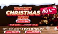 Hyugalife Christmas Bash - Upto 60% Off | Buy 1 Get 8% Off | Buy 2 Get 13% Off