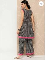 Women Viscose Rayon Kurta Palazzo Set