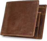 K London Wallets for Men Leather Design Original Purses for Men RFID Wallet for Men Leather Wallet for Men Wallet Mens Wallet Men Wallet Gents Wallets Card Holder for Men Gents Wallets (7028_hnt_BRN)