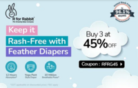 R for Rabbit Diapering Range - Buy 3 @ 45% off