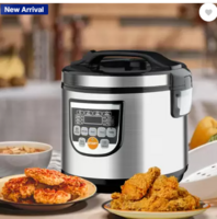 Onshoppy Polris 5L Multifunctional Electric Rice Cooker (5 L, Black, Grey)