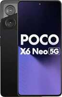 POCO X6 Neo 5G (Astral Black, 8GB RAM, 128GB Storage) | Dimensity 6080 Processor | 5000 mAh Battery + 33W Fast Charging | 108MP + 2MP Rear Camera & 16MP Front Camera