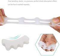 Dingger Toe Separator for Feet Toe Spacers Silicone (All Finger Toe Separator)

