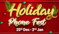 Amazon Holiday Phone Fest - Upto 40% off + Bank offers (25 Dec - 2 Jan)