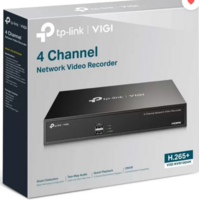 TP-Link VIGI NVR1004H 4K HDMI NVR Channel Network Video Recorder Security Camera  (4 Channel)