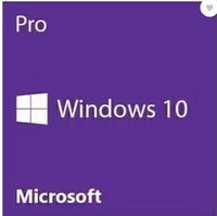 MICROSOFT Windows 10 Pro Retail License OEM 64 Bit DVD.