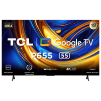 TCL P655 140 cm (55 inch) 4K Ultra HD LED Google TV with Dolby Audio (2024 model)