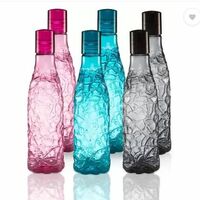 Flipkart SmartBuy Designer Mosaic Bottle - 1000ml - PET  (Pack of 6, Multicolor, Plastic)